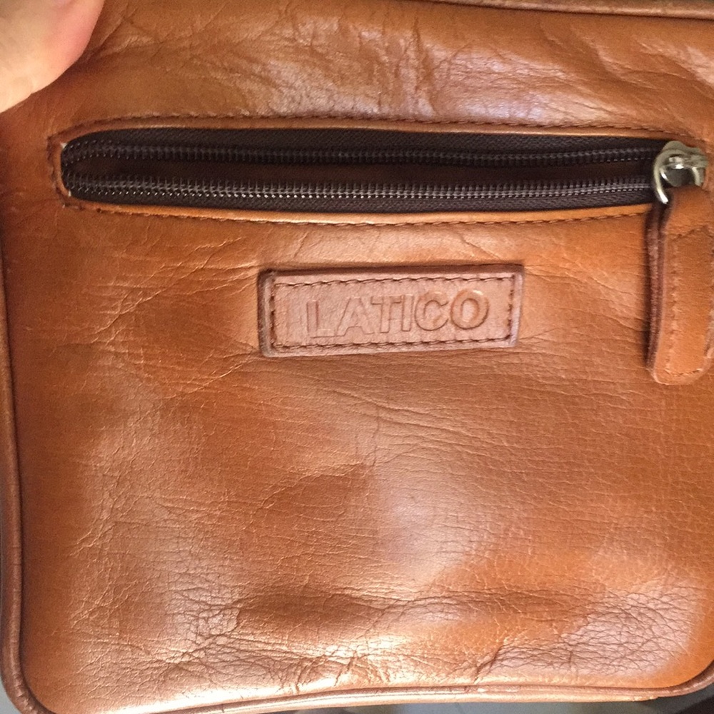 Vintage Latico leather crossbody bag - Picture 4 of 11